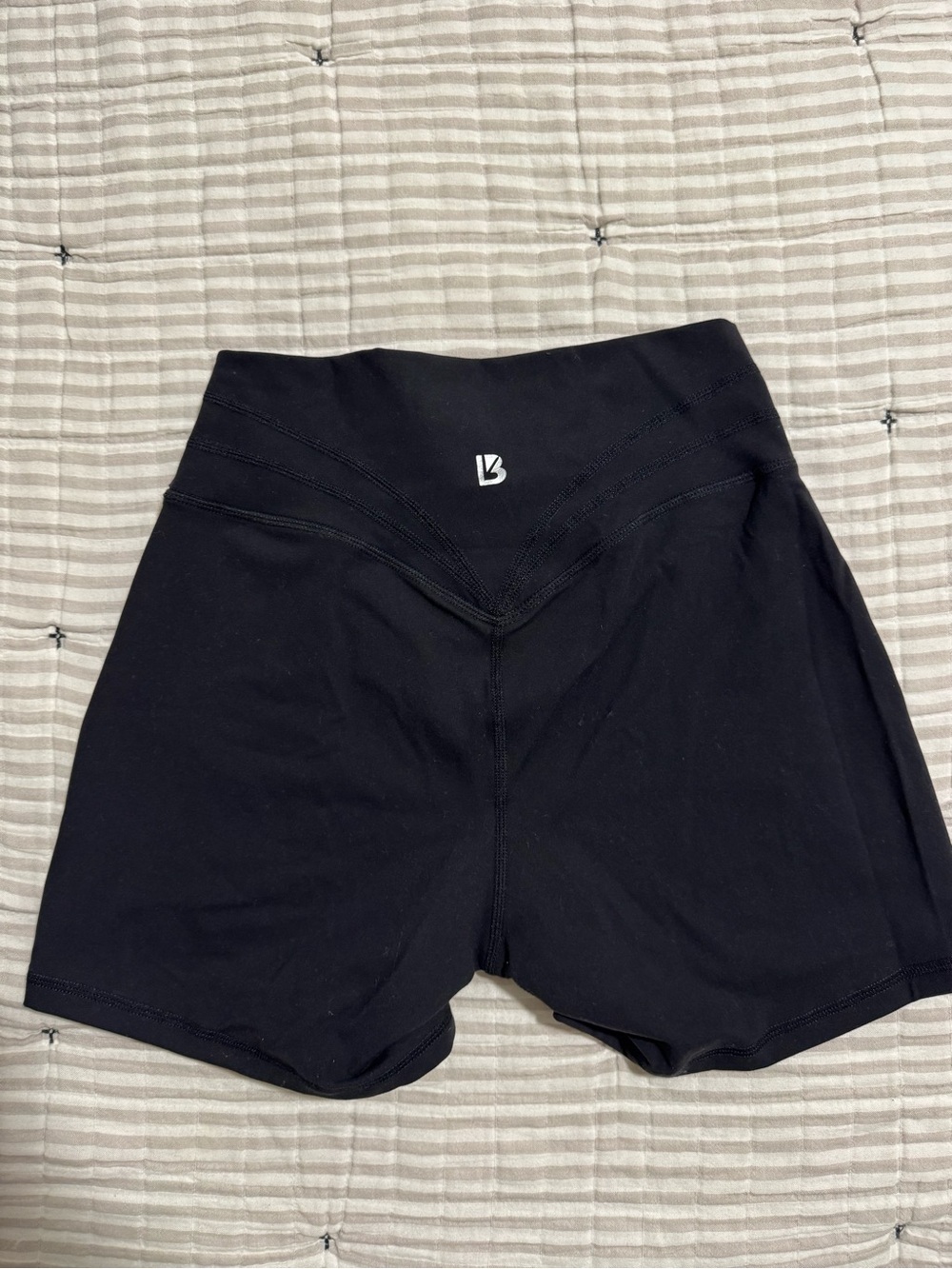 BuffBunny Rosa 3” Biker Shorts - Size S - Black